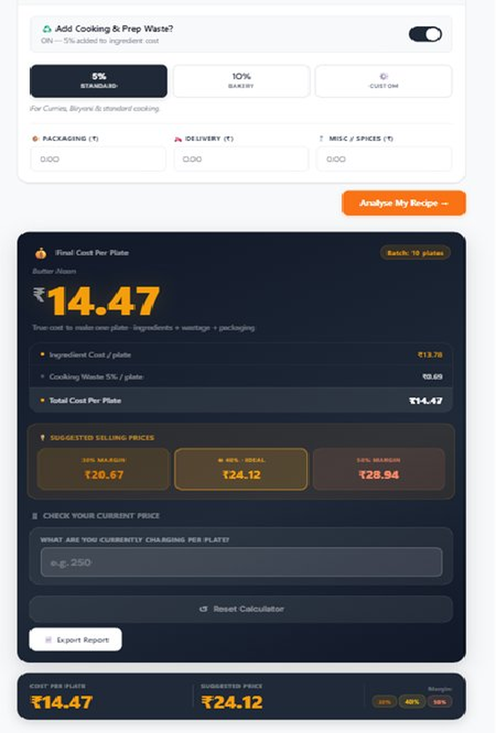Tool Preview — result screen